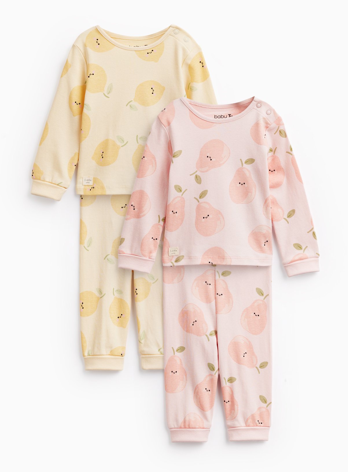 Fruit Print Pyjamas 2 Pack