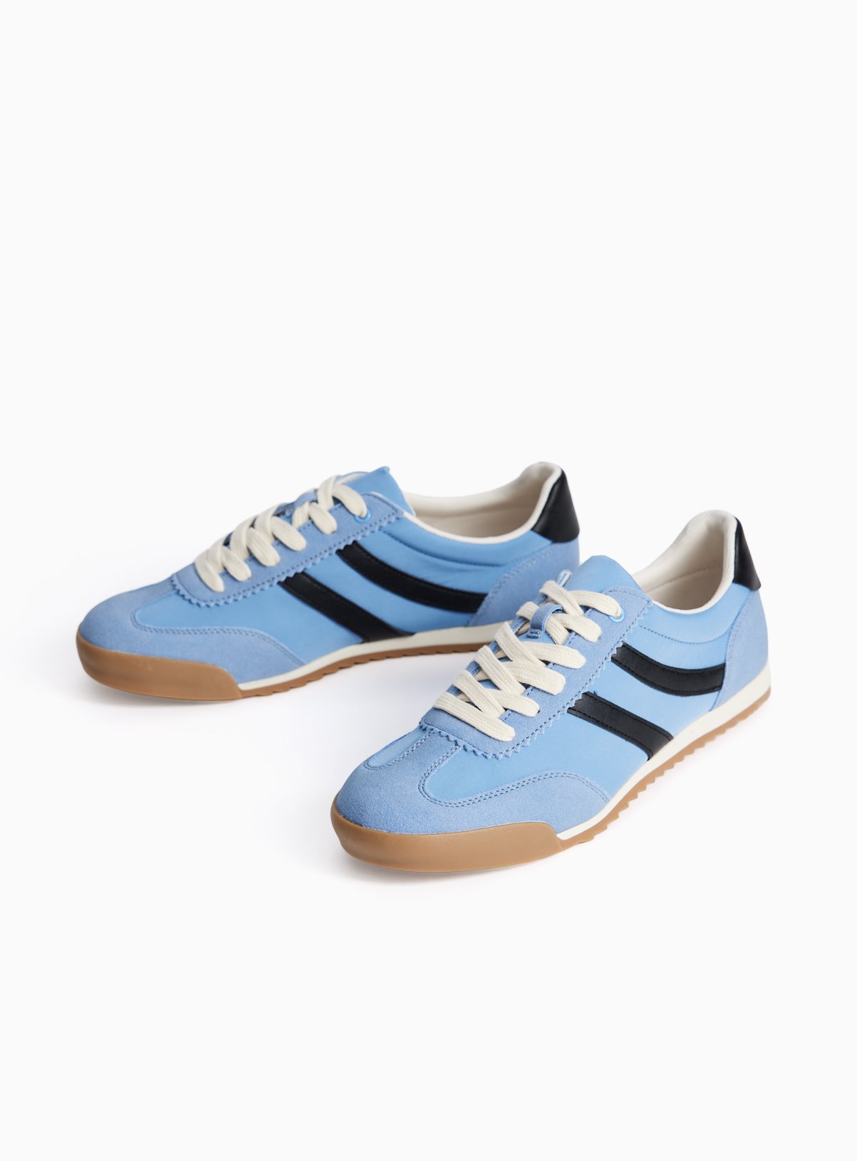 Blue Retro Style Trainers 5