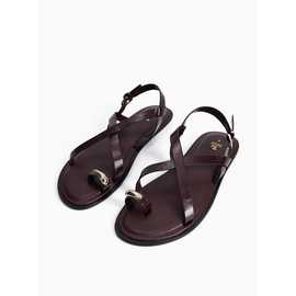 Toe Ring Detail Strappy Sandals