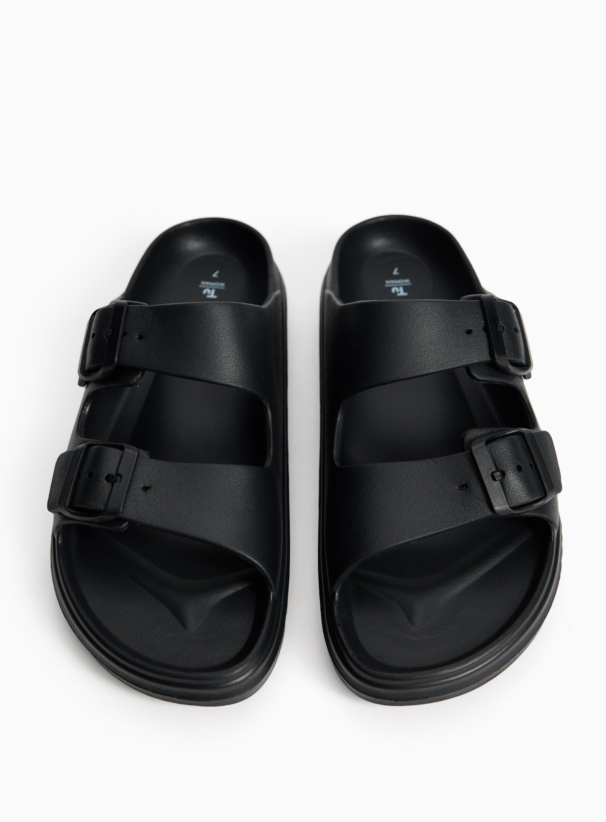Black EVA Strap Sliders 7