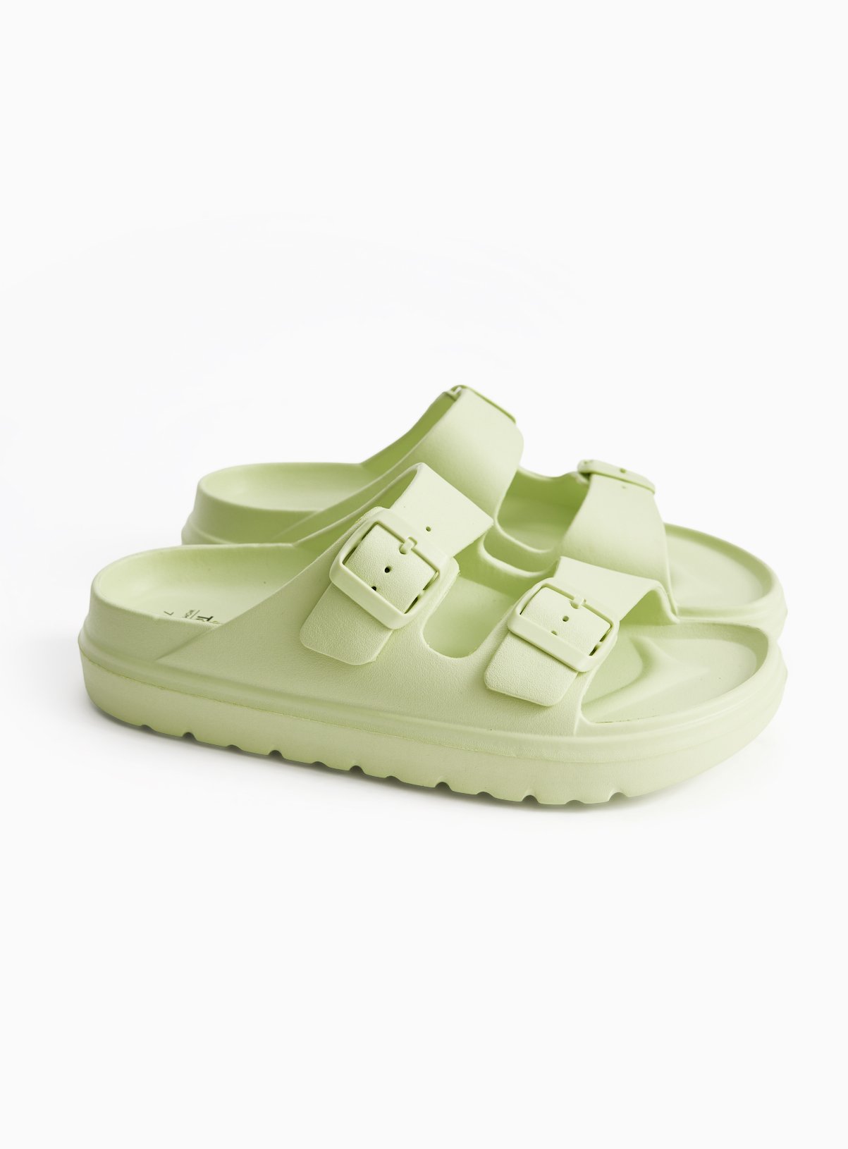 Green EVA Strap Sliders 6