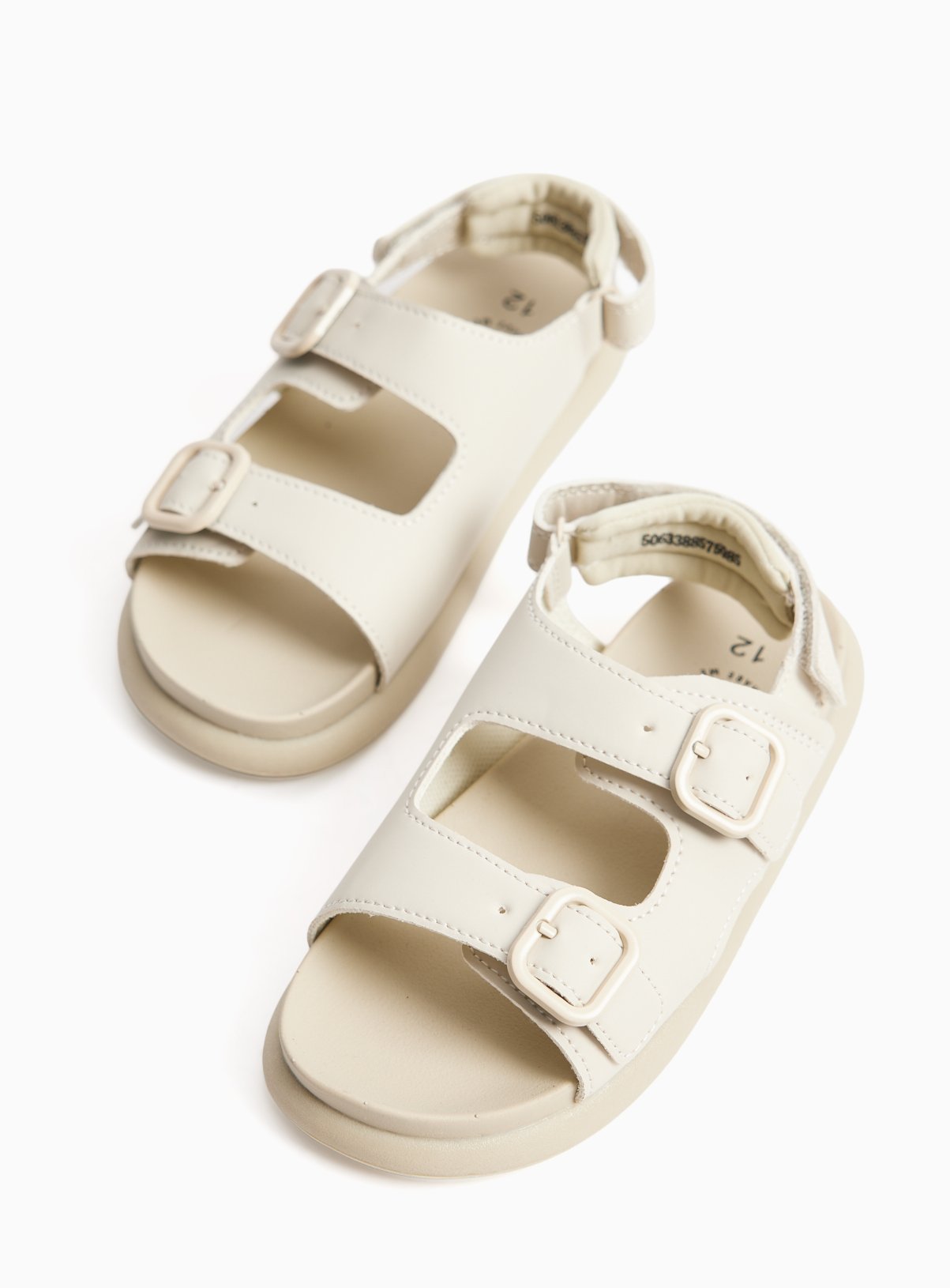 Twin Strap Footbed Sandals 