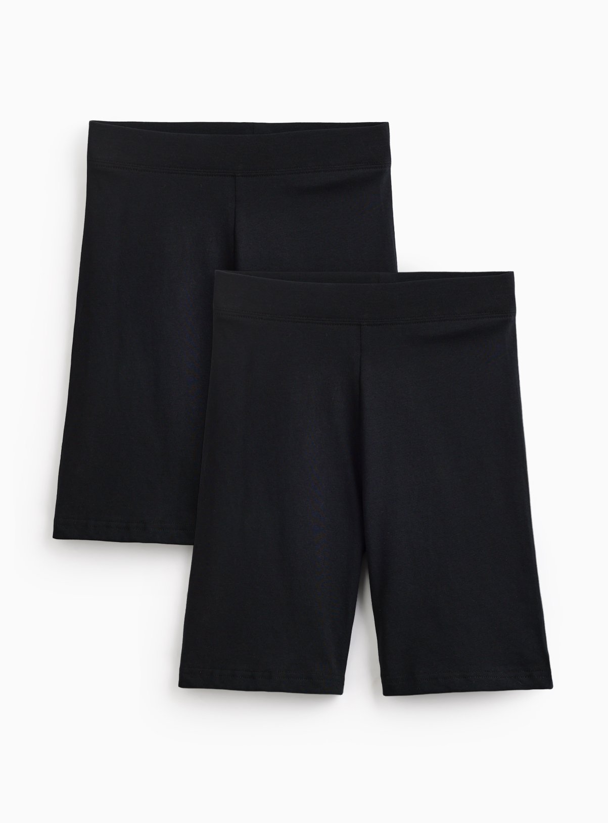 Black Cycling Shorts 2 Pack L