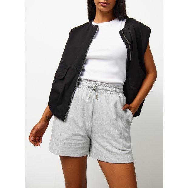 Buy Grey Jersey Shorts M | Shorts | Argos