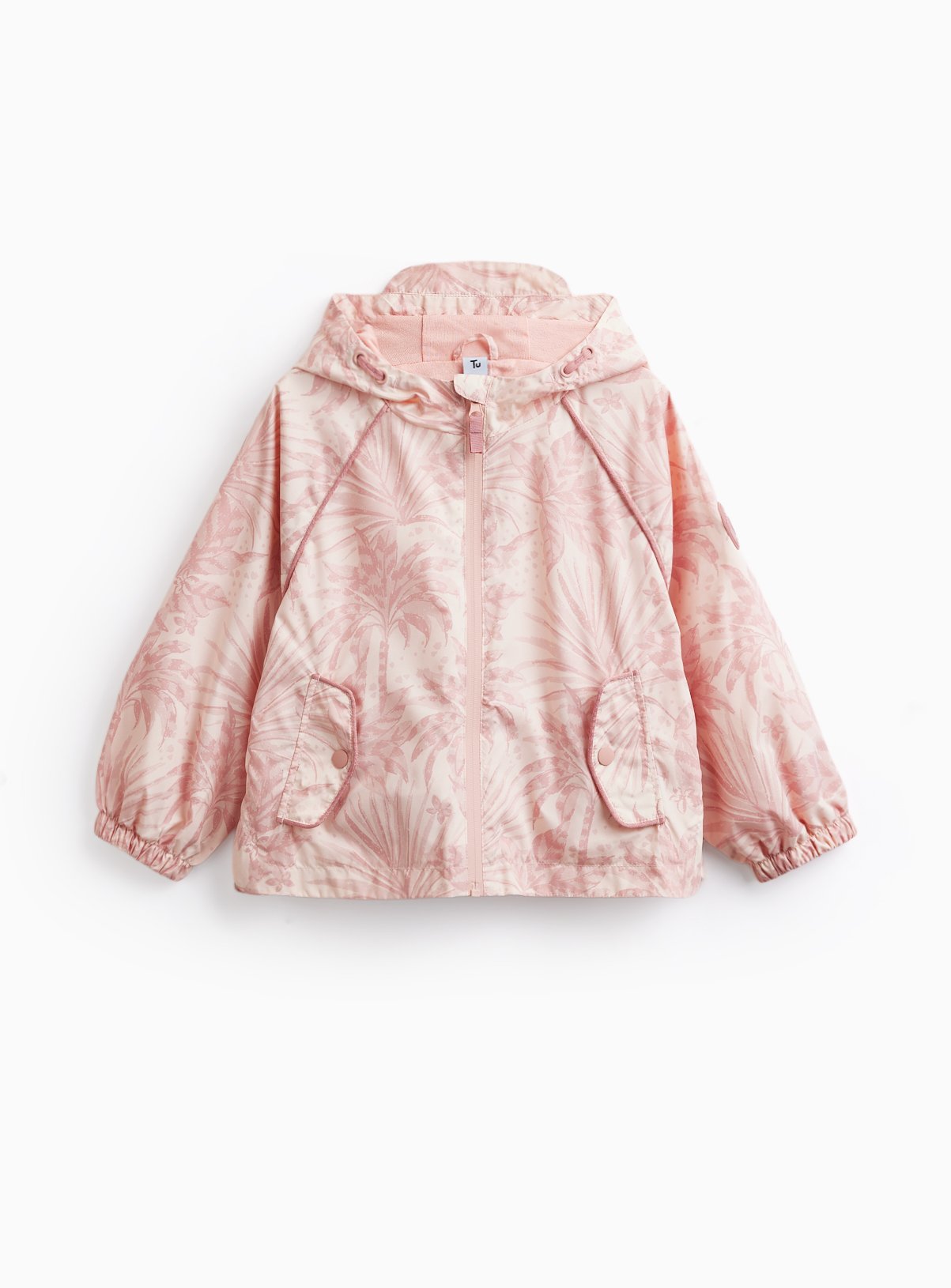 Pink Floral Print Mac 13-14 years
