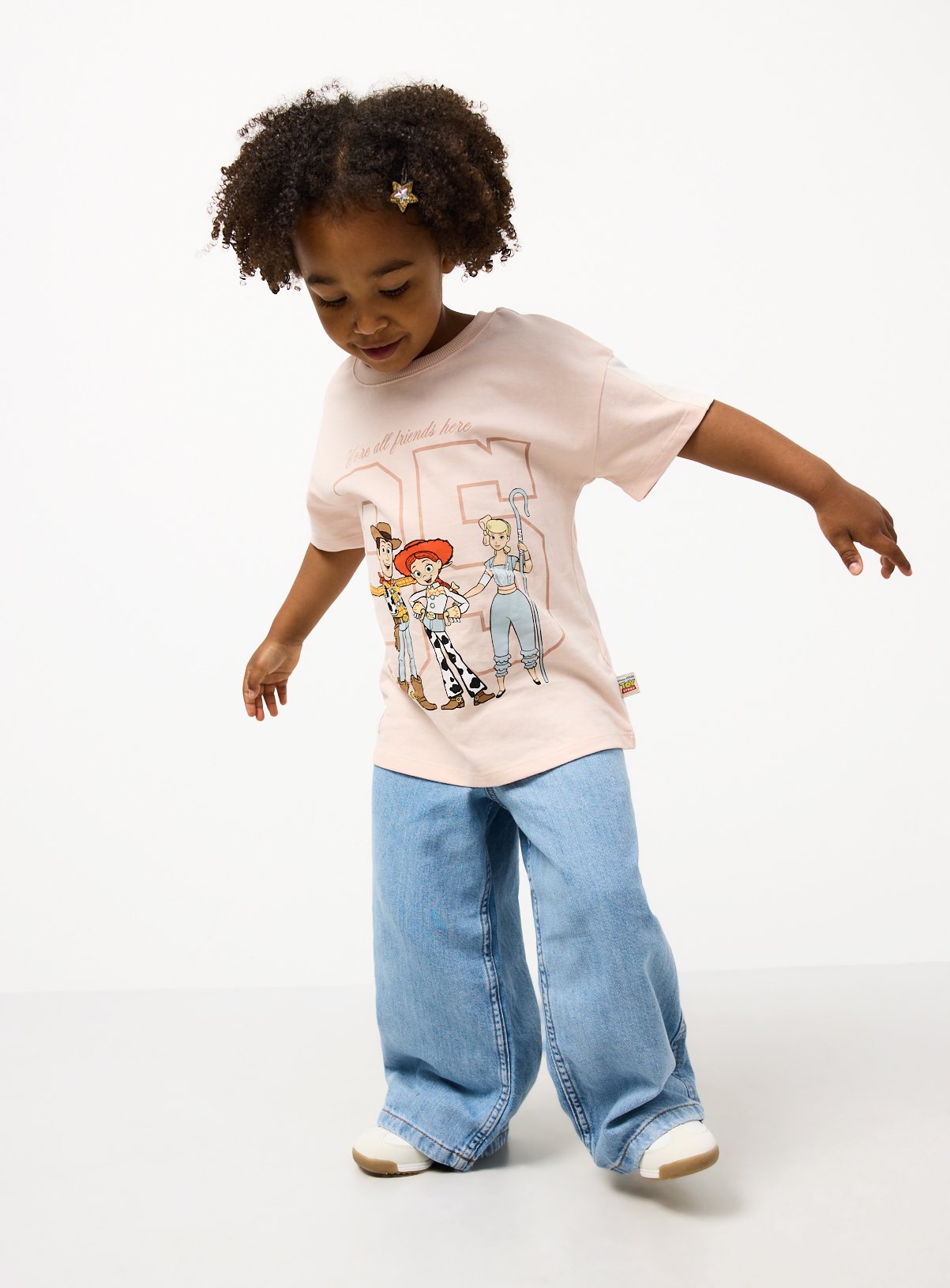 Pale Pink Toy Story Graphic T-Shirt 