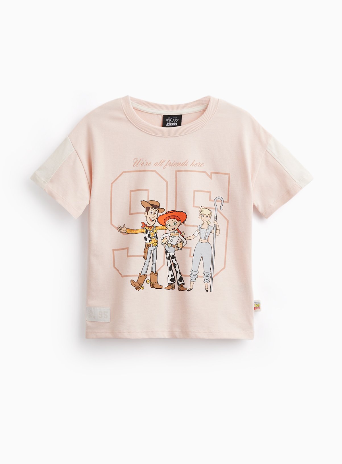 Pale Pink Toy Story Graphic T-Shirt 