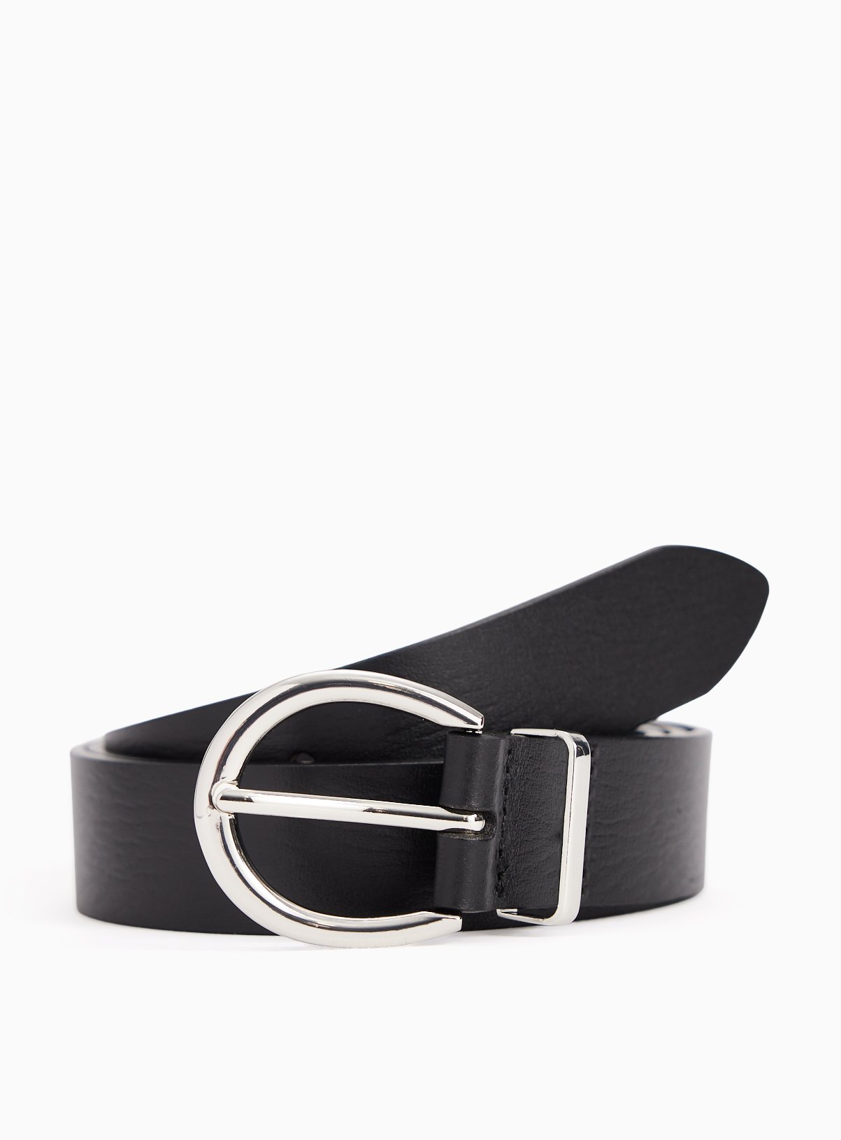 Black Leather Belt