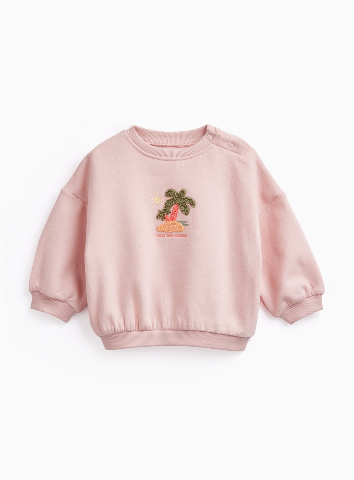 Pink Island Graphic Sweatshirt 3-6 months