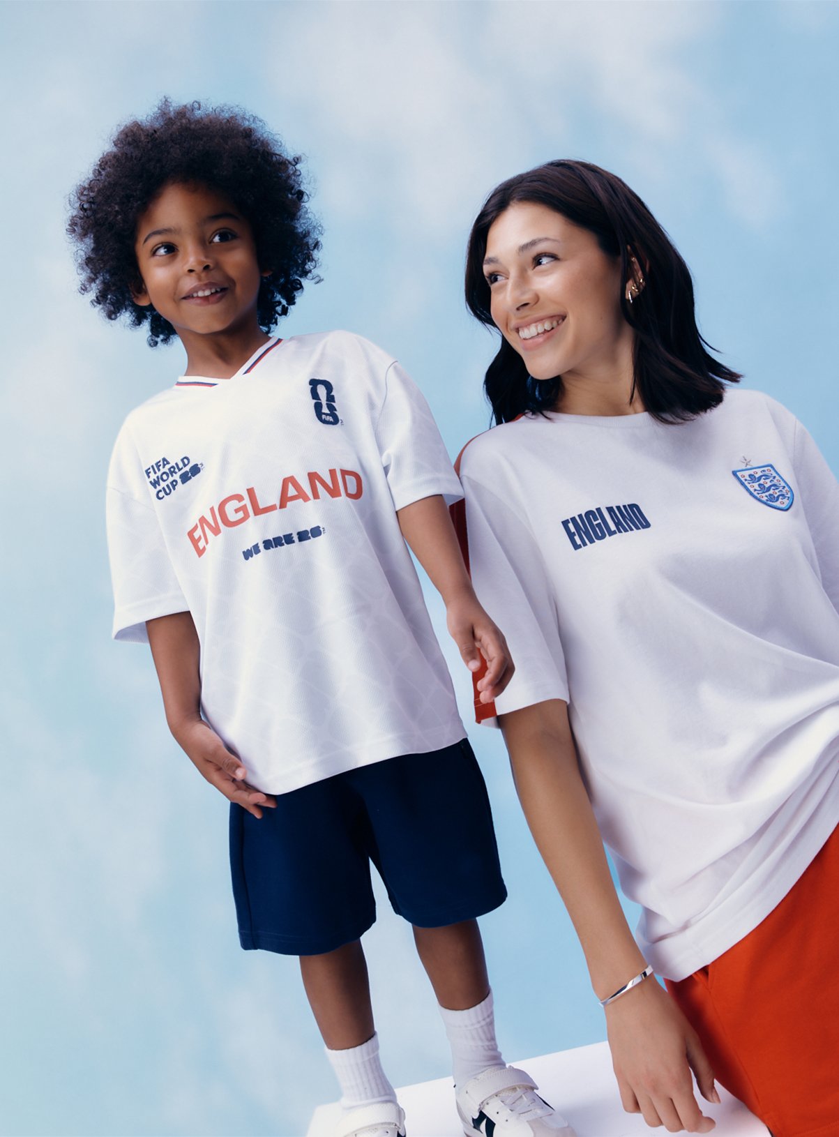 White Official FIFA England Print Football T-Shirt 