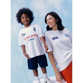White Official FIFA England Print Football T-Shirt