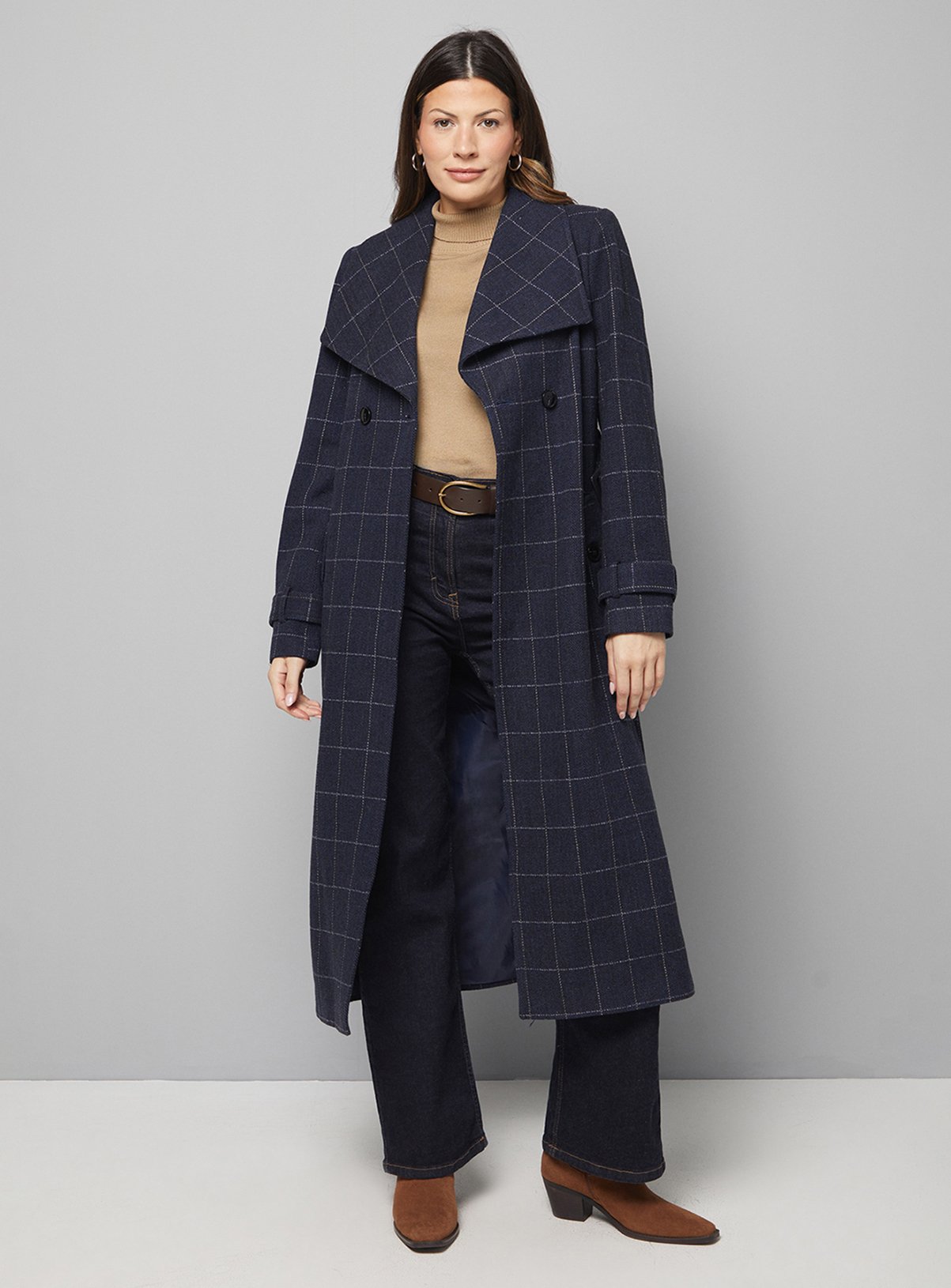 WALLIS Oversized Collar Maxi Coat 22