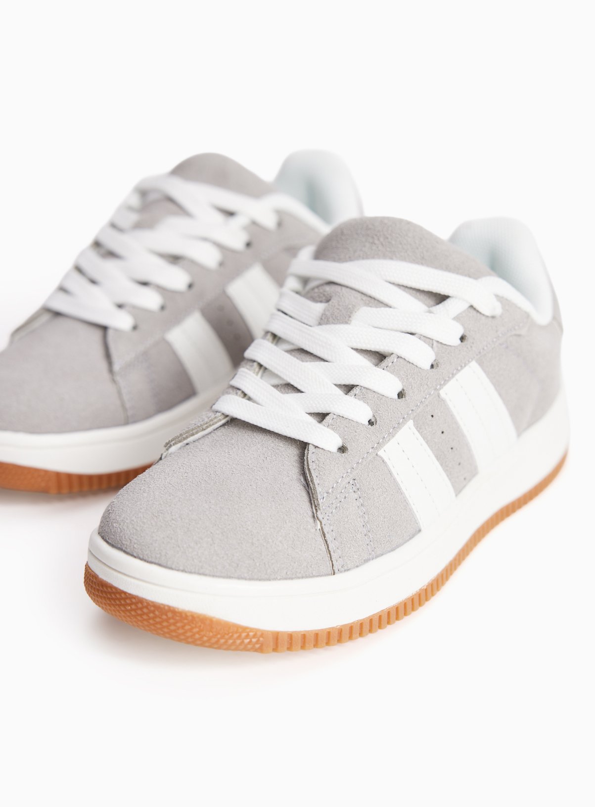 Grey Skater Trainers  