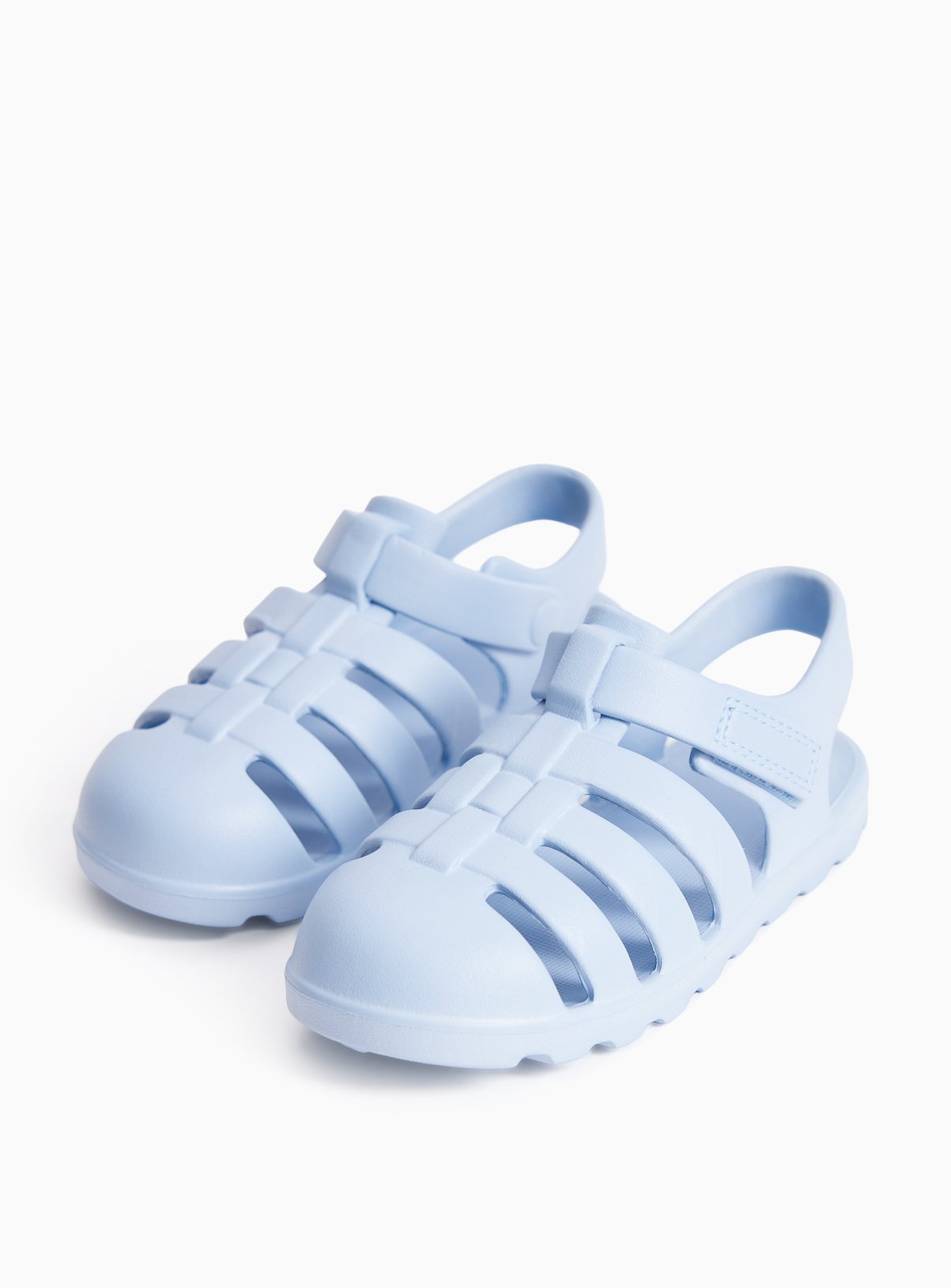 Blue EVA Jelly Sandals 10 Infant