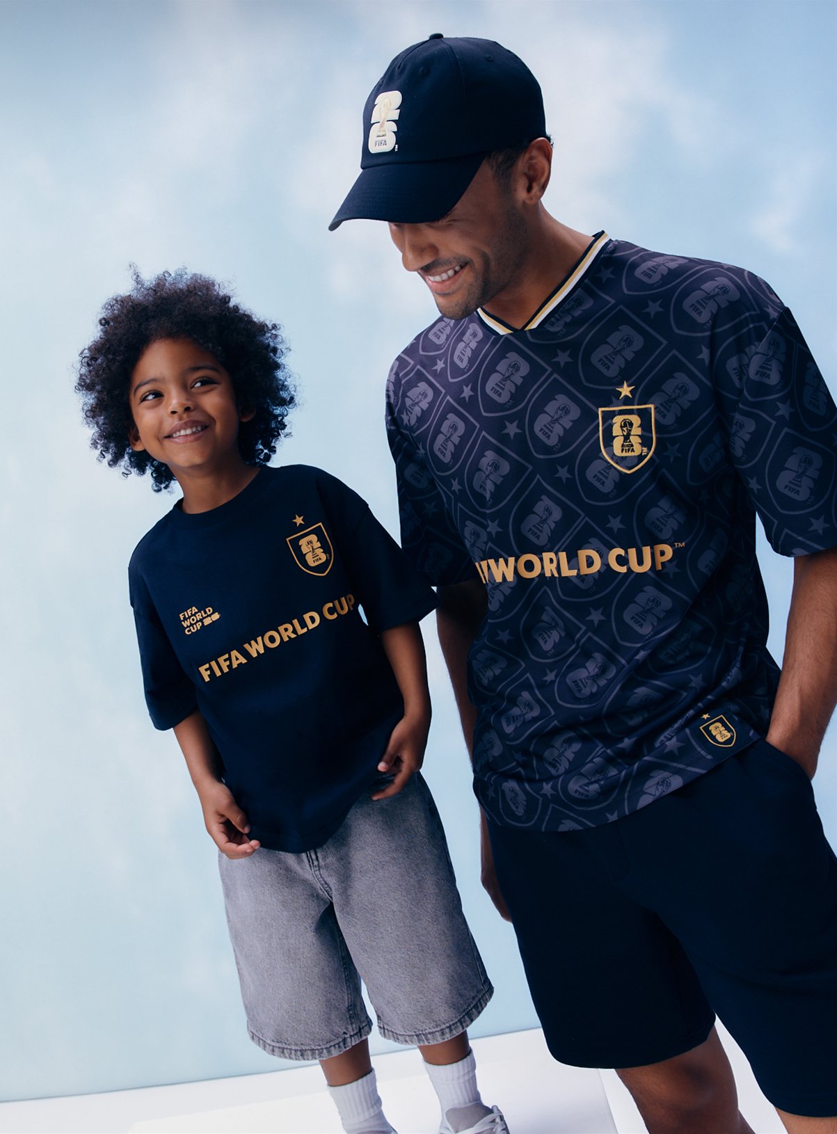 Black Official FIFA Graphic Mini Me T-Shirt 