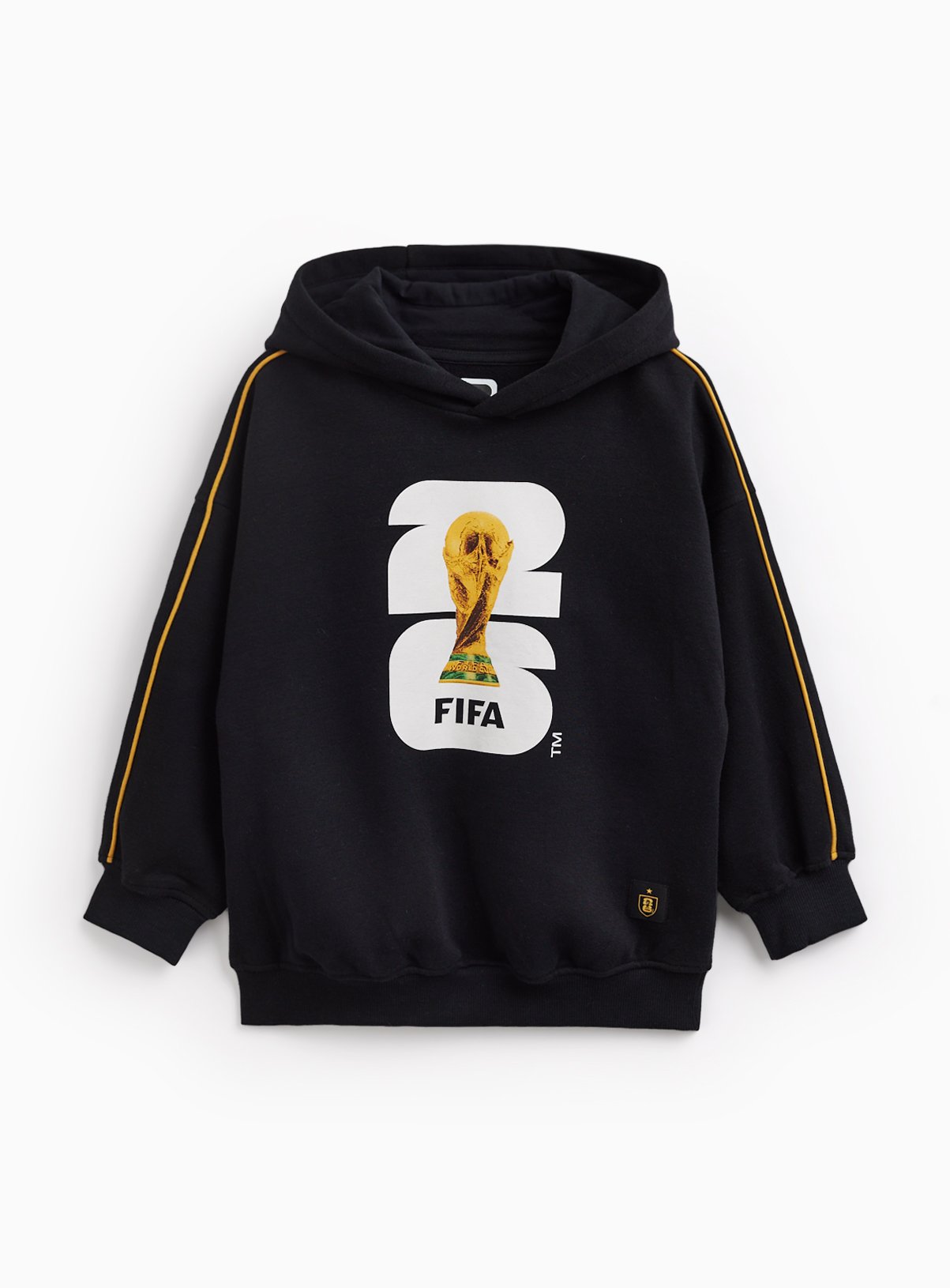 Black Official FIFA Graphic Hoodie 4 years