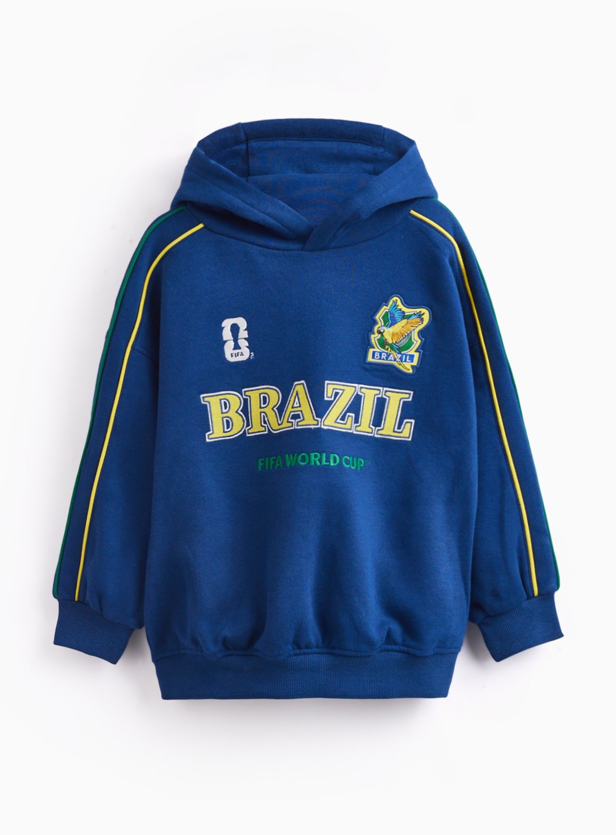Blue Official FIFA Brazil Graphic Hoodie 8 years