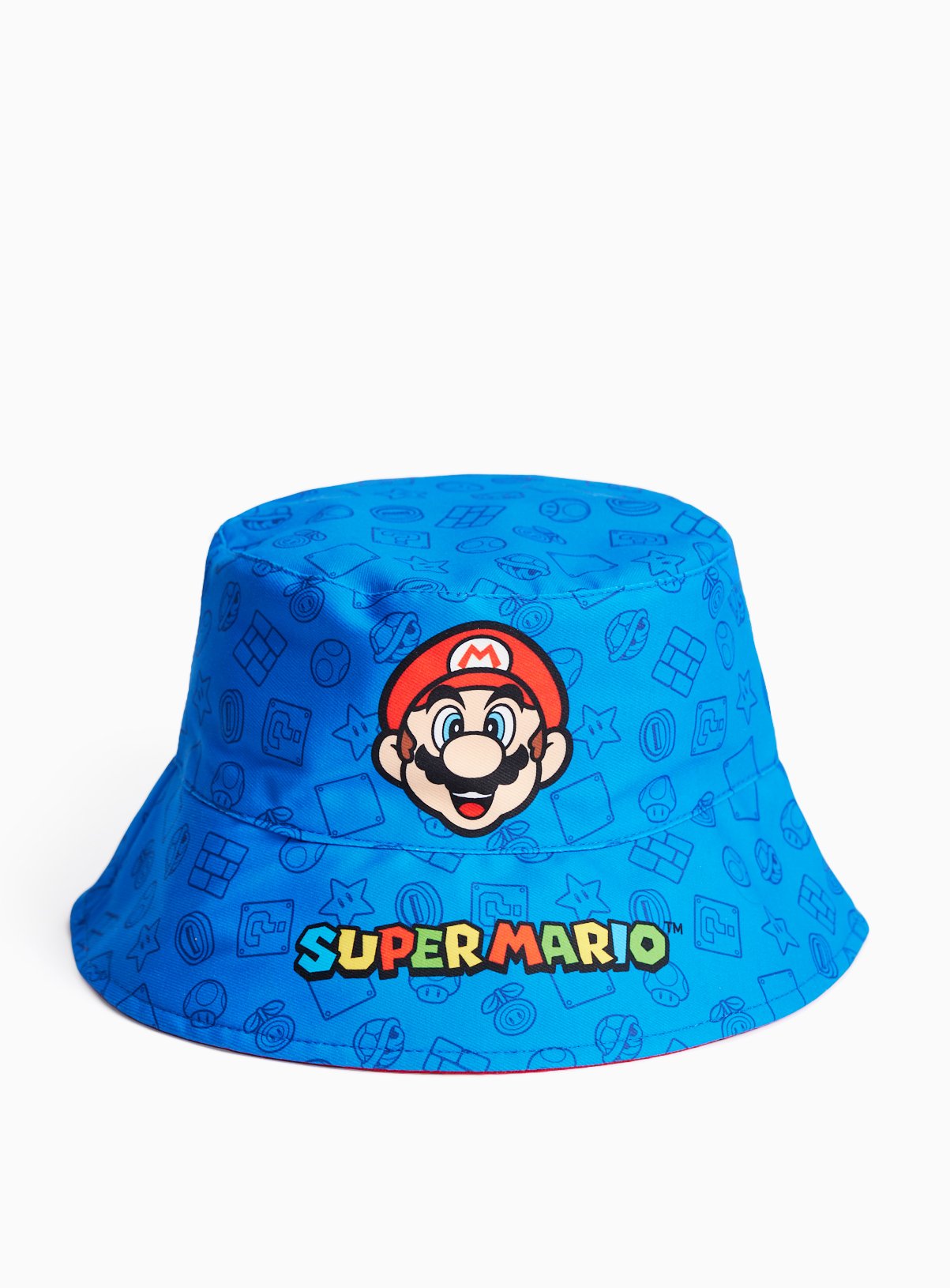 Super Mario Print Bucket Hat 