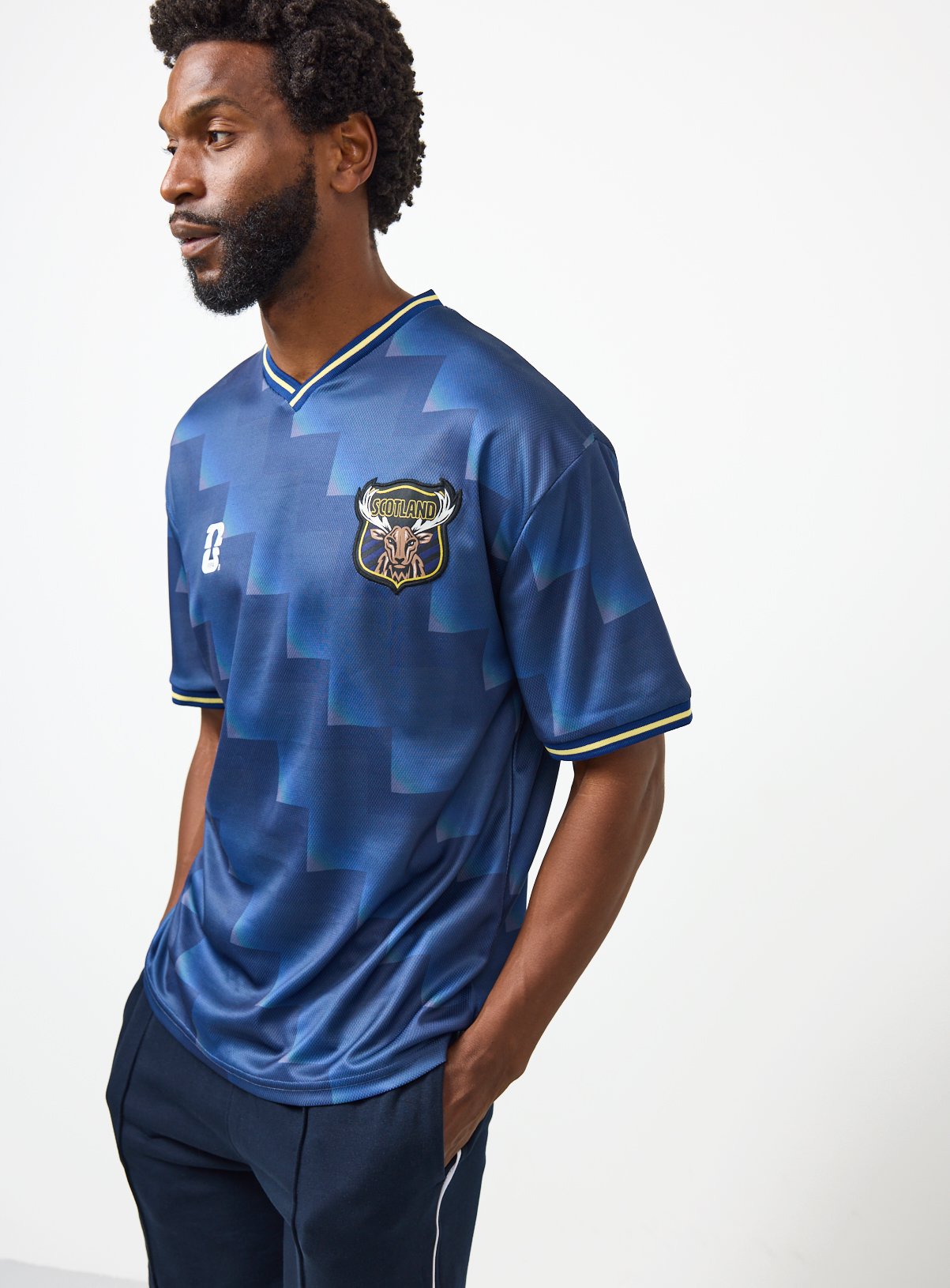 Blue Official FIFA Scotland Football T-Shirt 