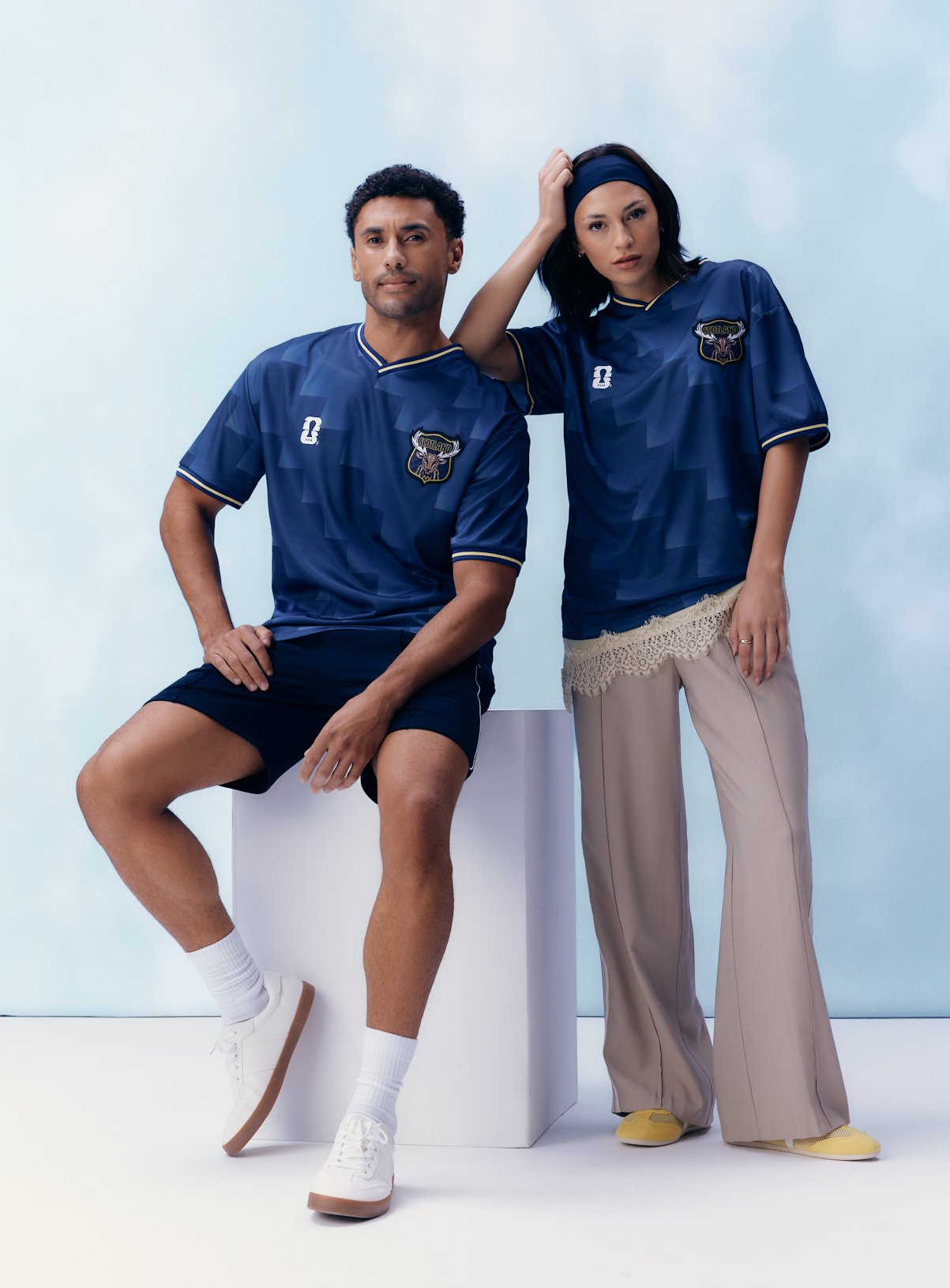 Blue Official FIFA Scotland Football T-Shirt 