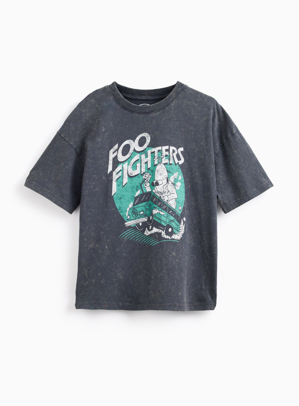 Grey Foo Fighters Graphic T-Shirt 13 years
