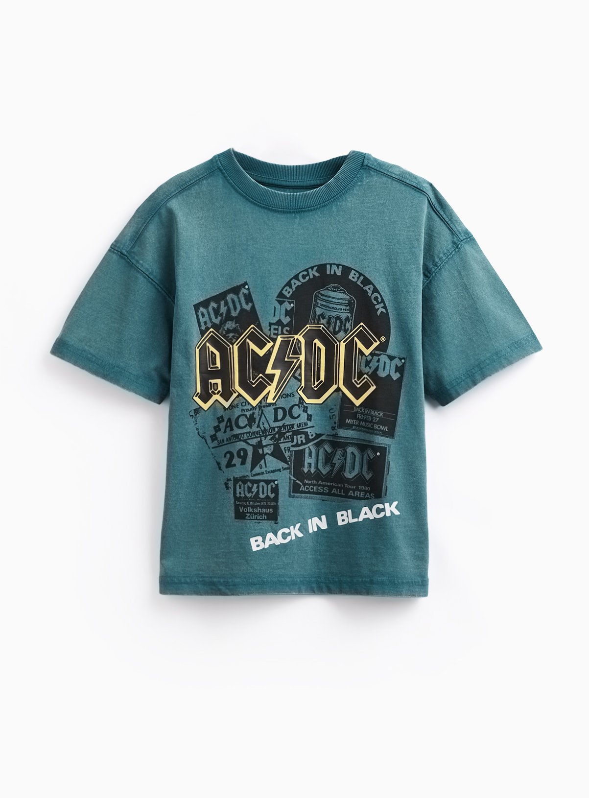 Green ACDC Graphic T-Shirt 6 years