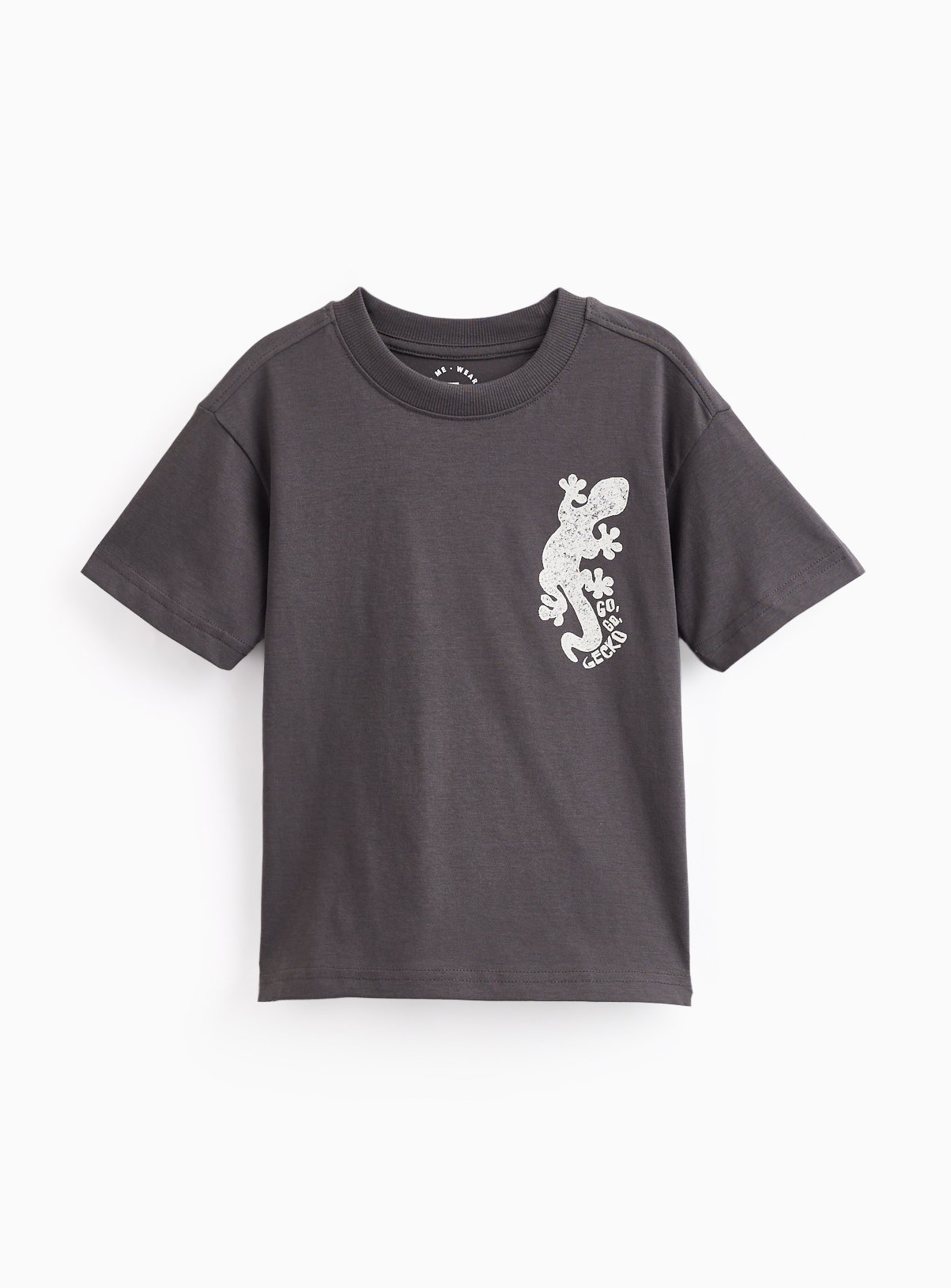 Charcoal Gecko Graphic T-Shirt 