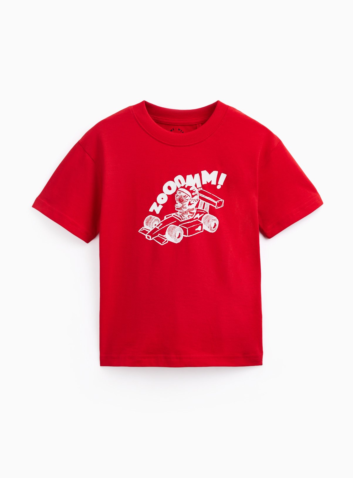 Red Race Car Graphic T-Shirt 
