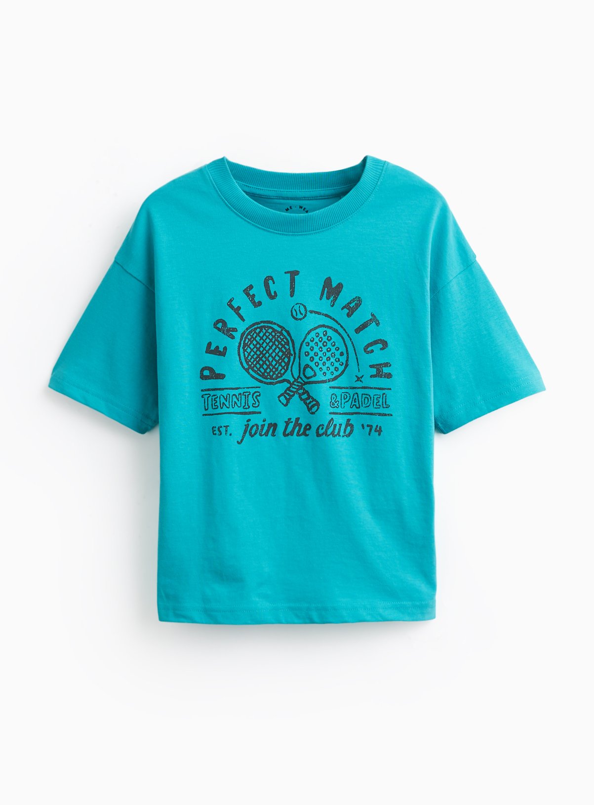 Teal Perfect Match Graphic T-Shirt