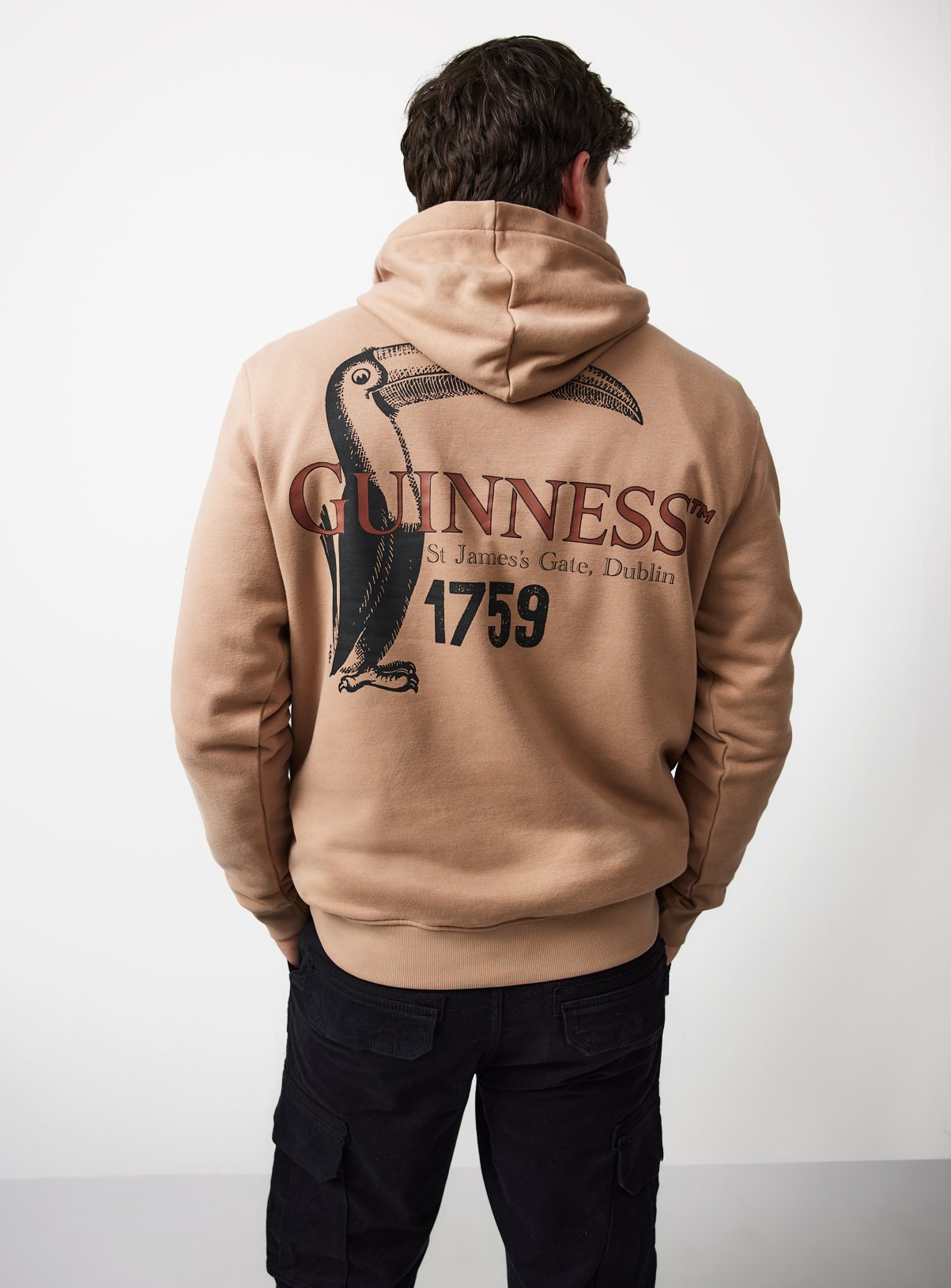 Neutral Guinness Graphic Hoodie 