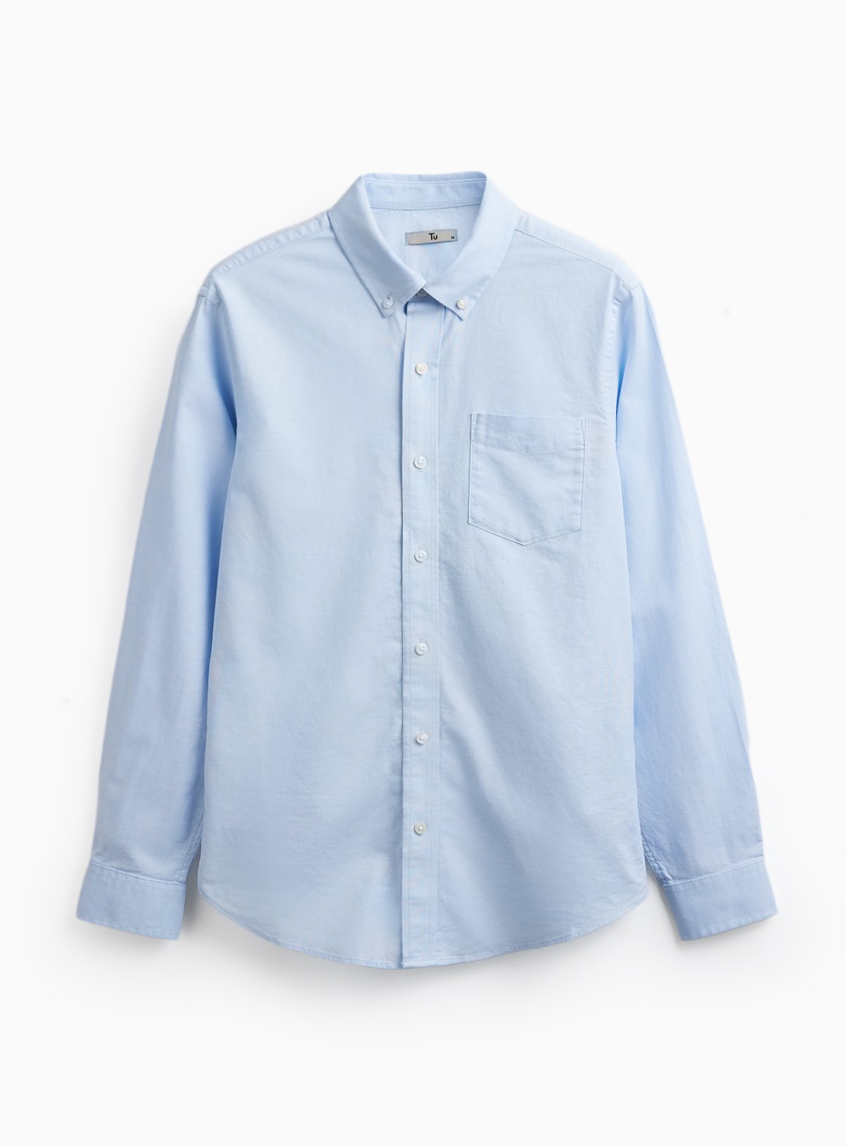 Slim Fit Long Sleeve Oxford Shirt 