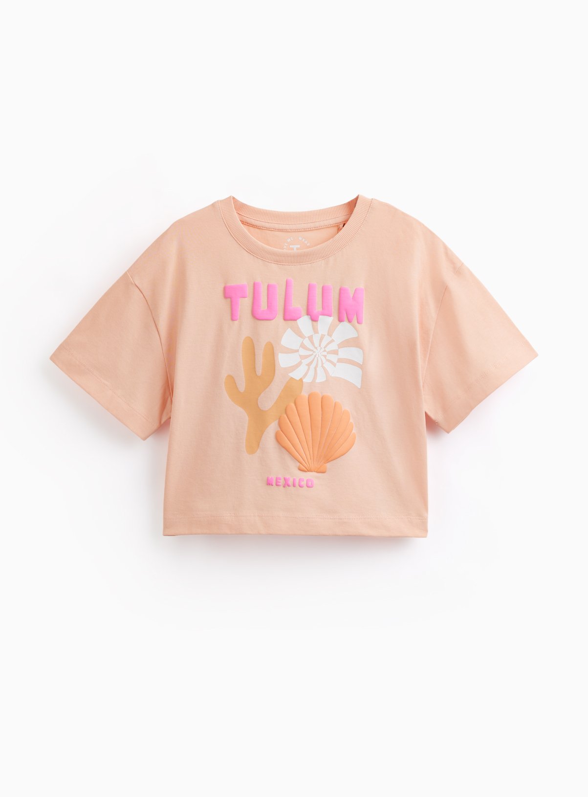 Pink Tulum Graphic T-Shirt 