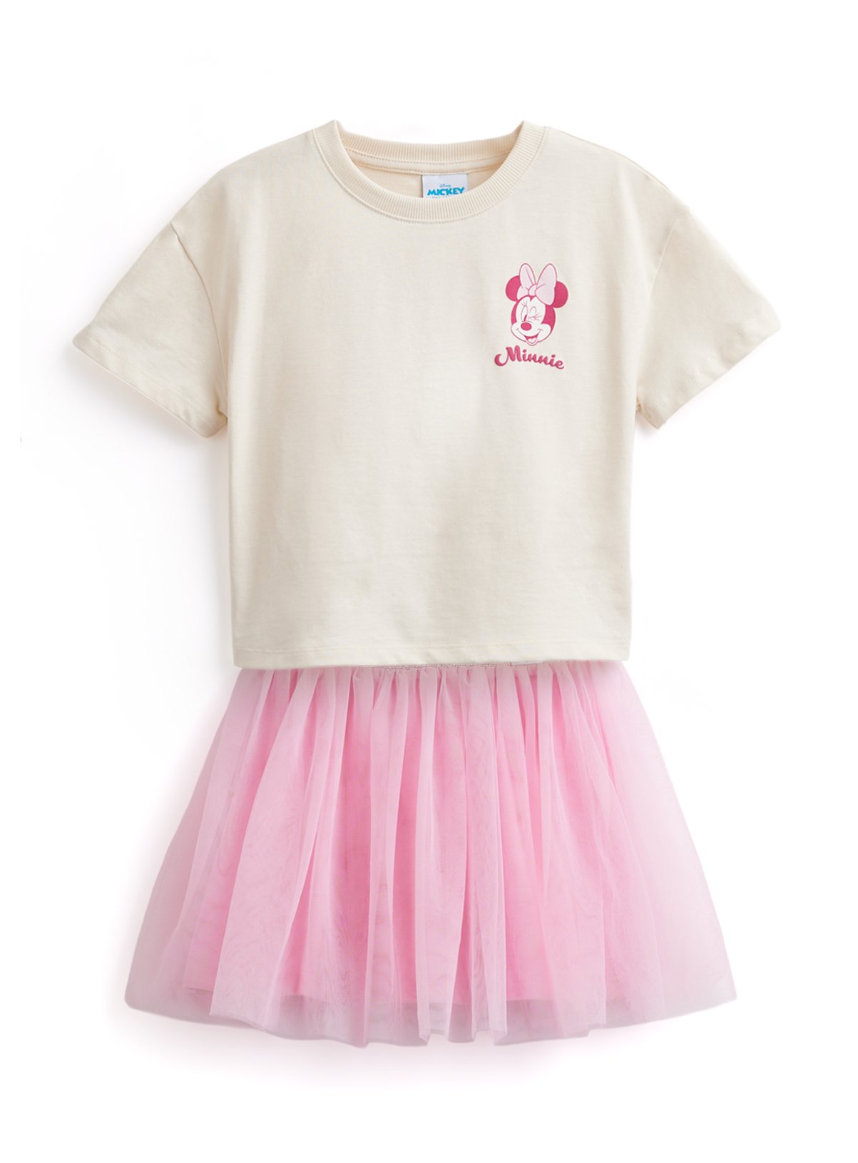 Disney Minnie Graphic T-Shirt & Tutu Set 