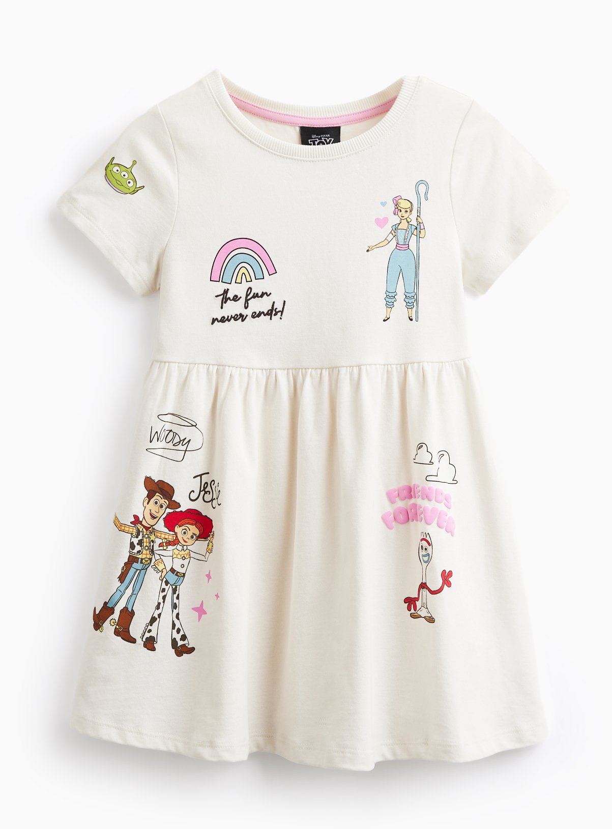 Disney Toy Story Short Sleeve Jersey Dress 