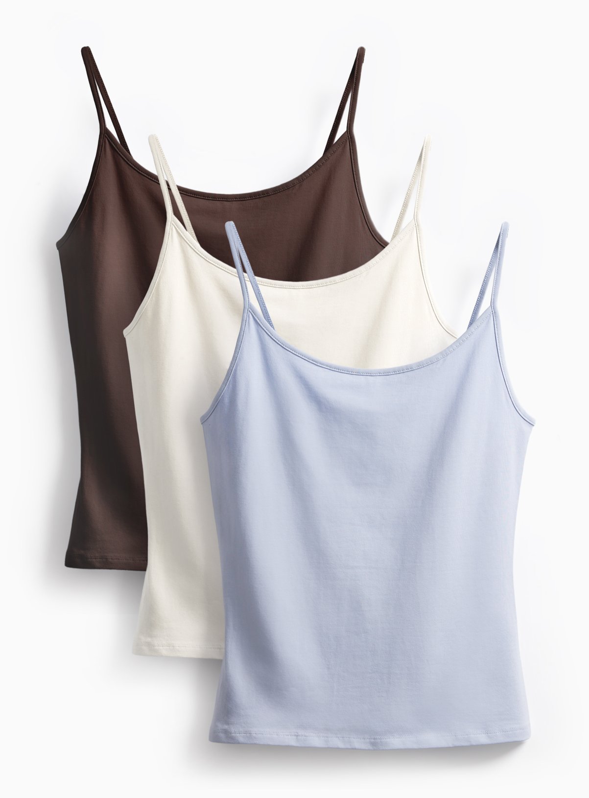 Blue Strappy Cami Vests 3 Pack 18
