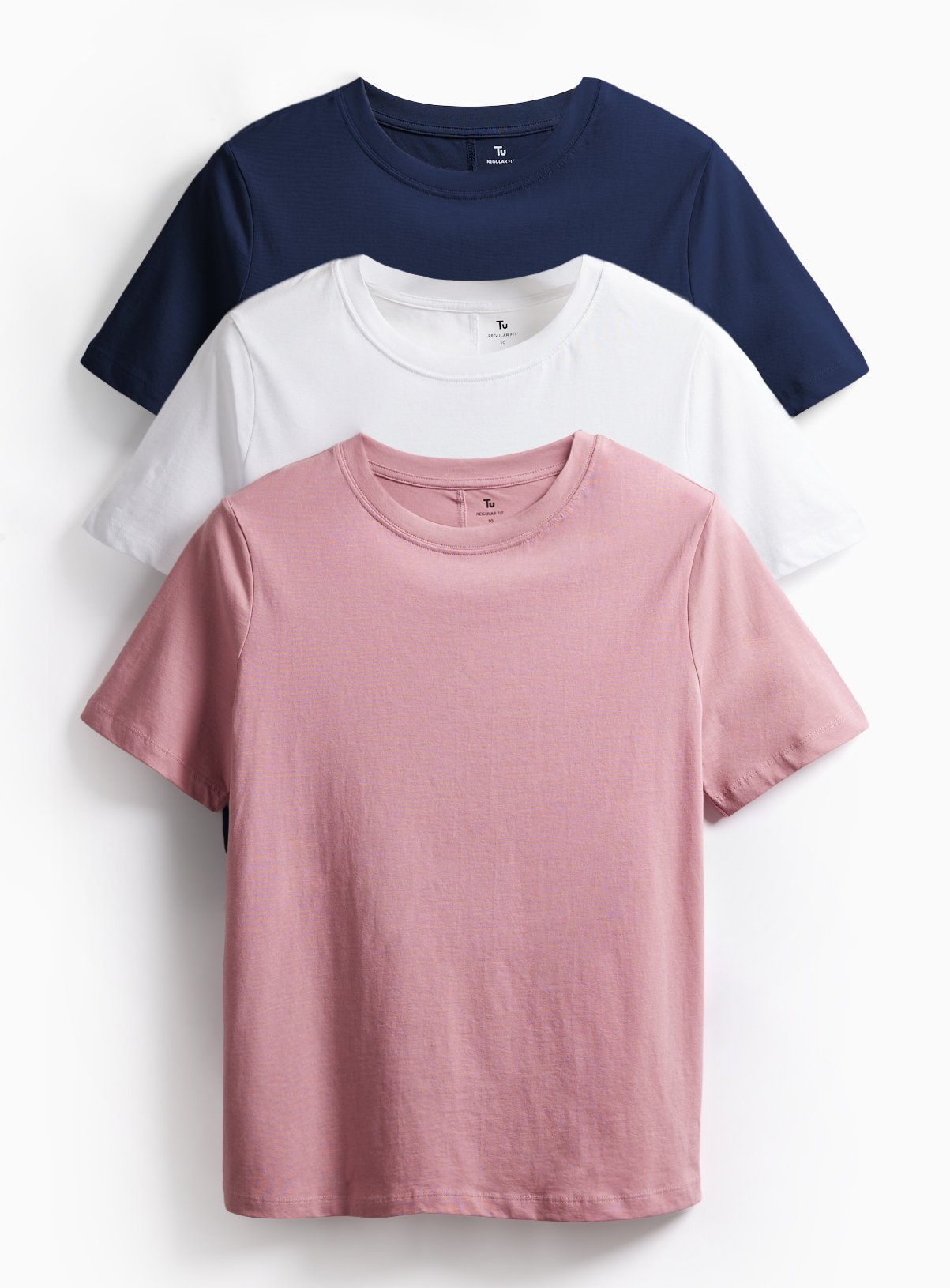 Regular Fit T-Shirts 3 Pack 22