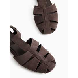 Suede Fisherman Sandals