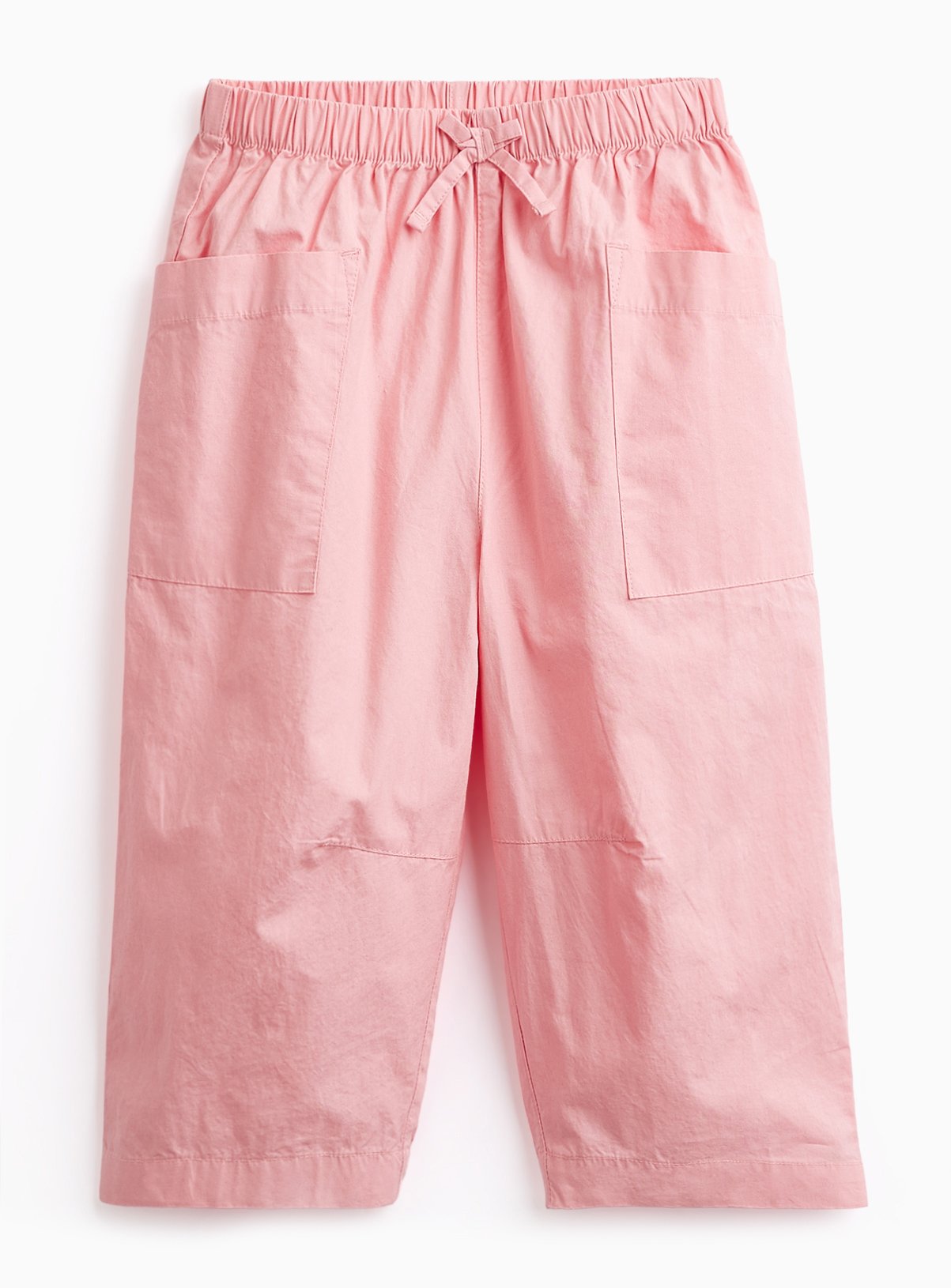 Poplin Woven Cargo Trousers 