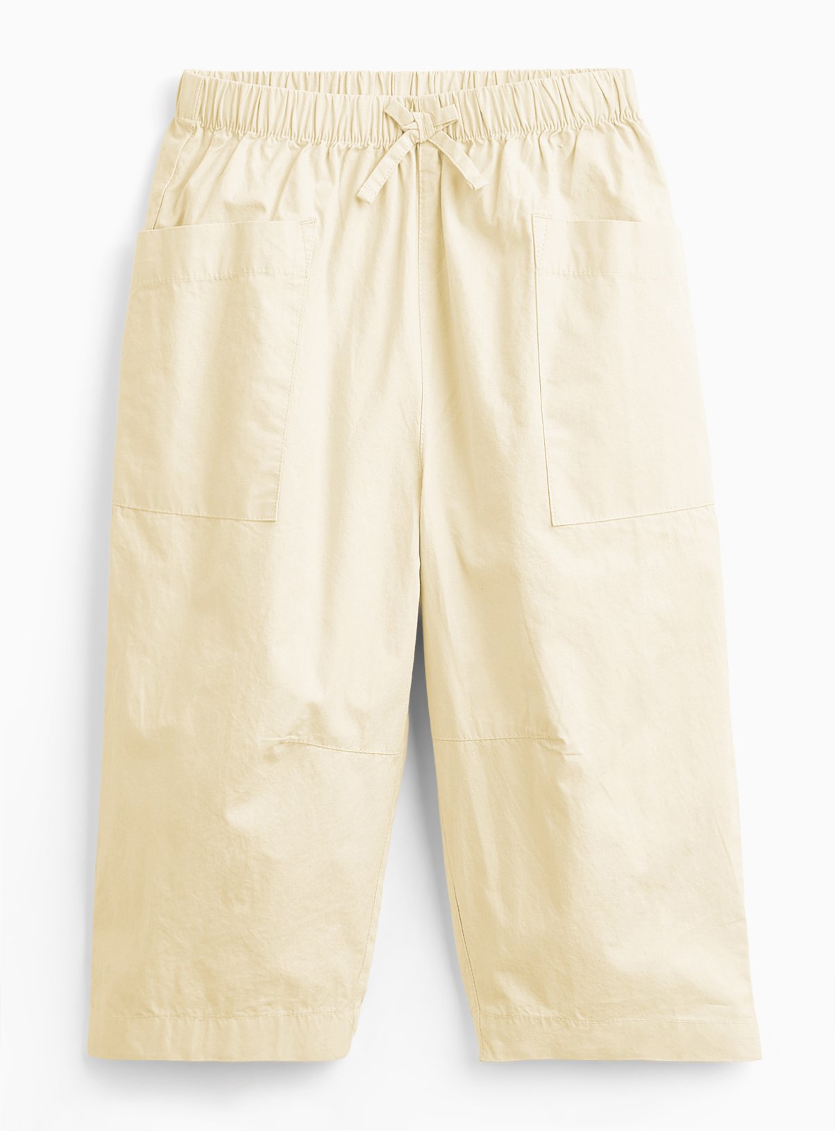Poplin Woven Cargo Trousers 