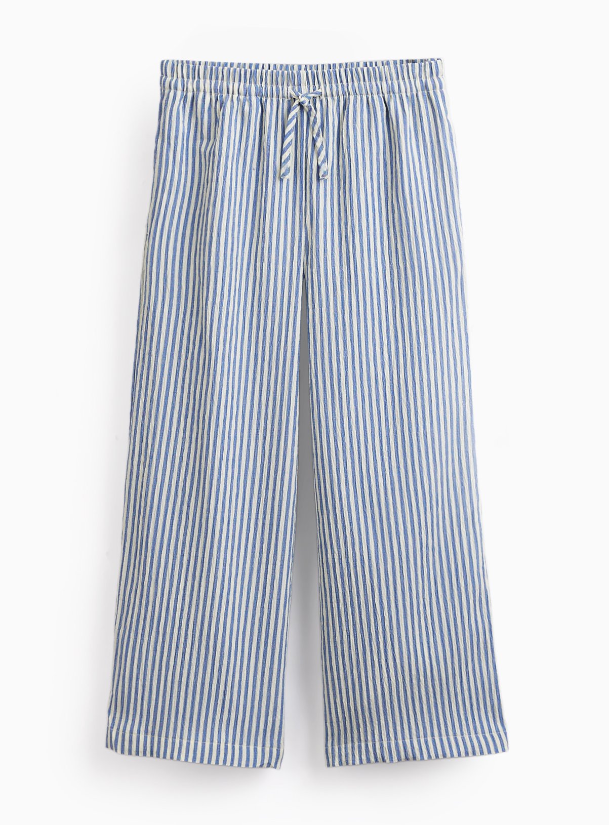 Stripe Print Ultra Wide Leg Trousers 