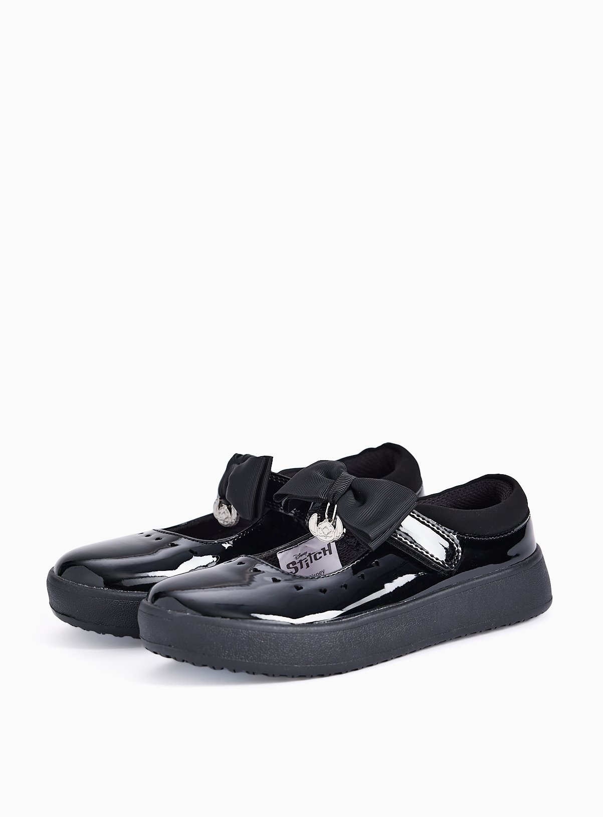 Black Lilo & Stitch Mary Jane School Shoes 