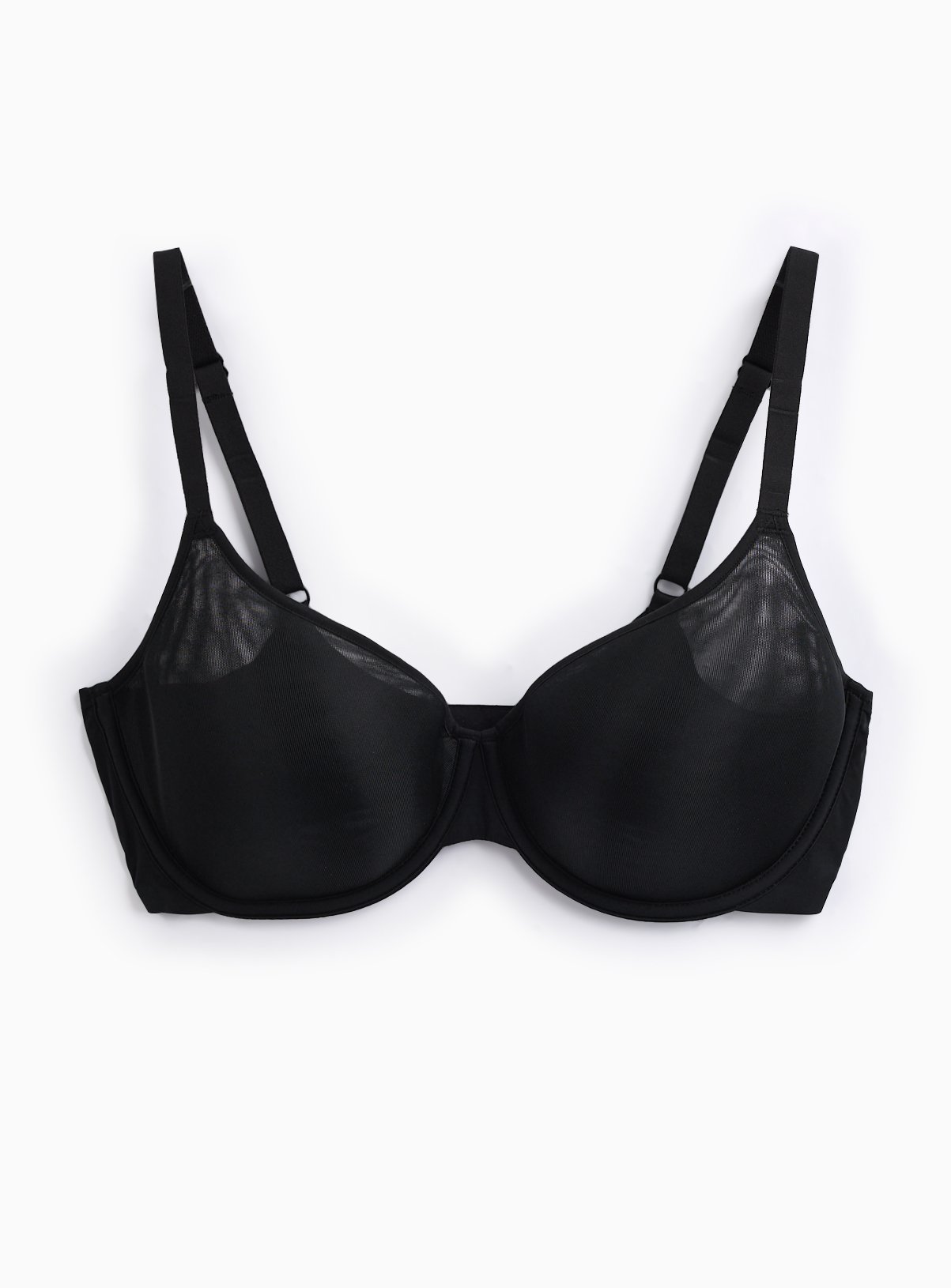 Flexform™ Black Wired Plunge Spacer Bra 
