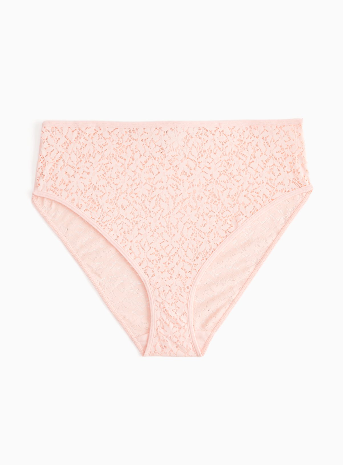 Peach Creora Lace High Waist Knickers 22