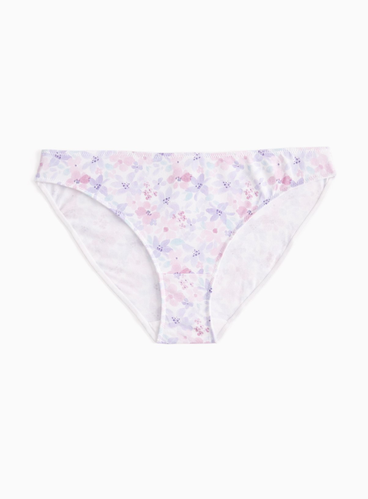 Pink Floral Print Bikini Knickers 22