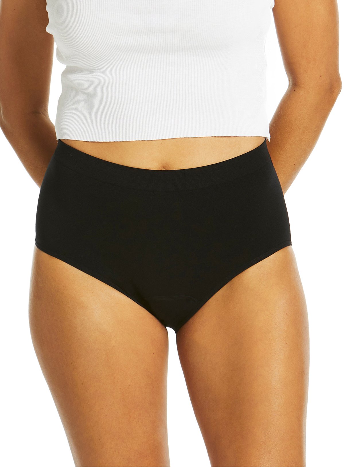LOVE LUNA Ladies Side Seamfree Period Full Brief 16-18