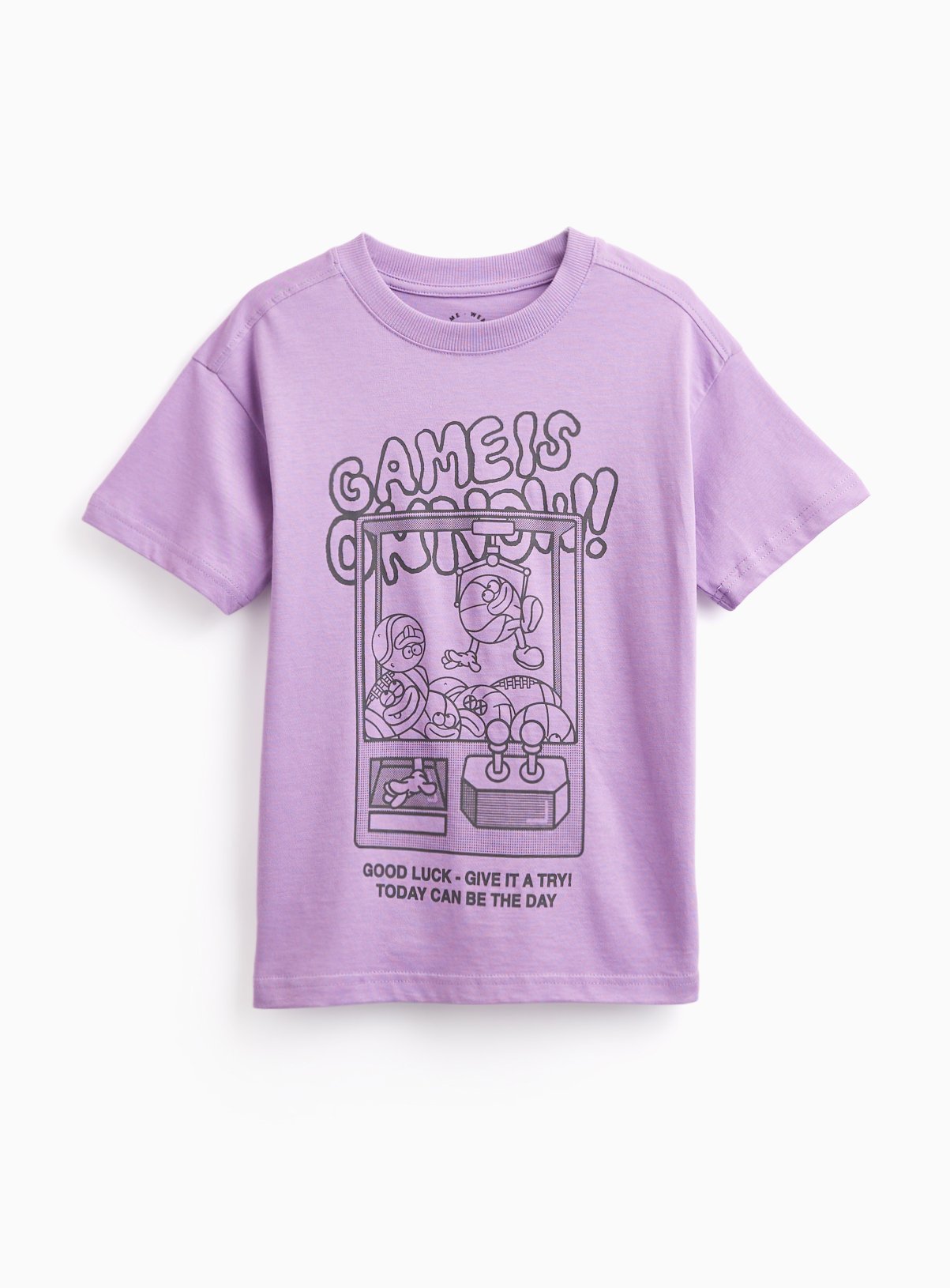 Purple Gaming Graphic T-Shirt 