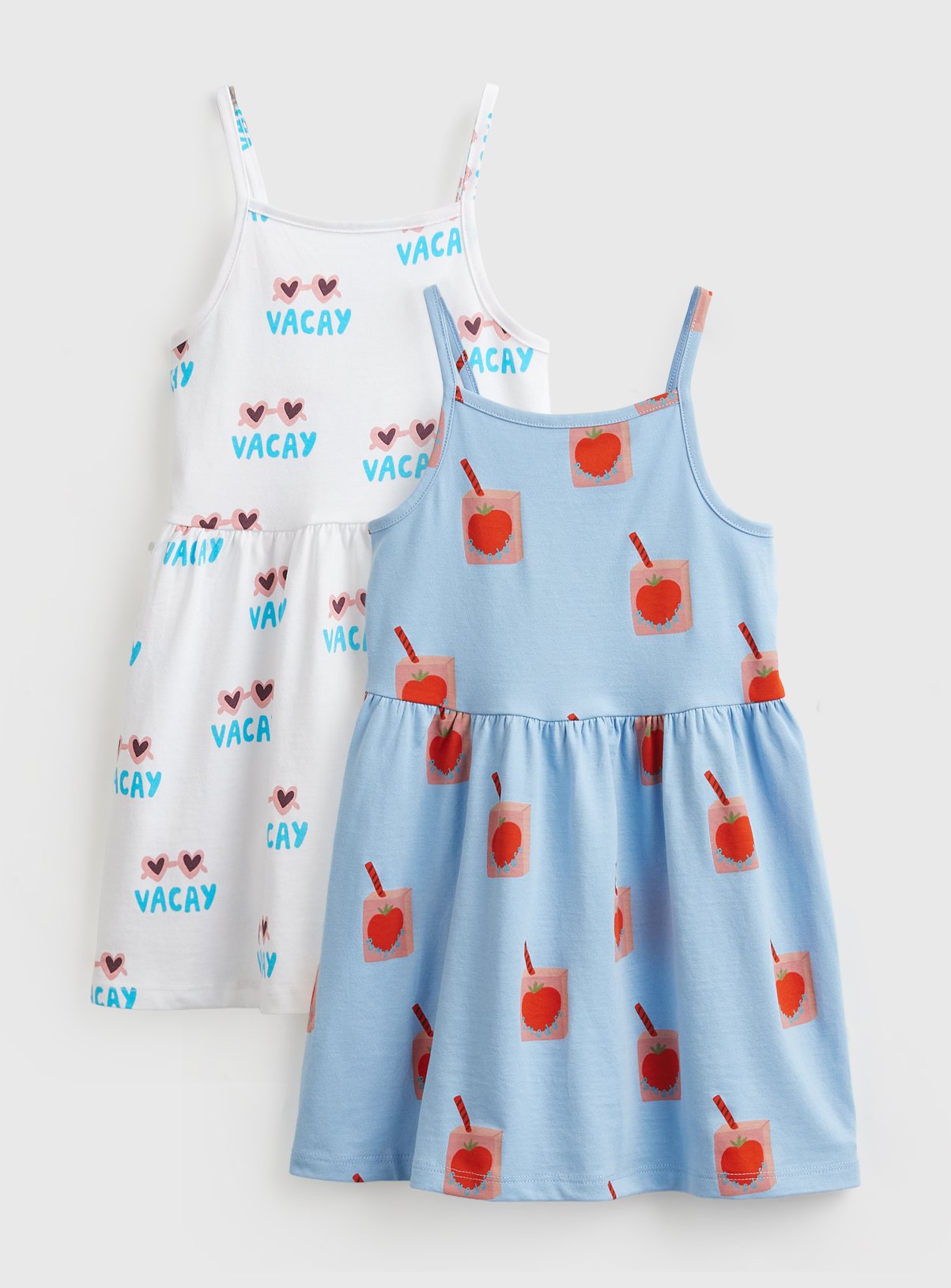 Strappy Jersey Dresses 2 Pack 