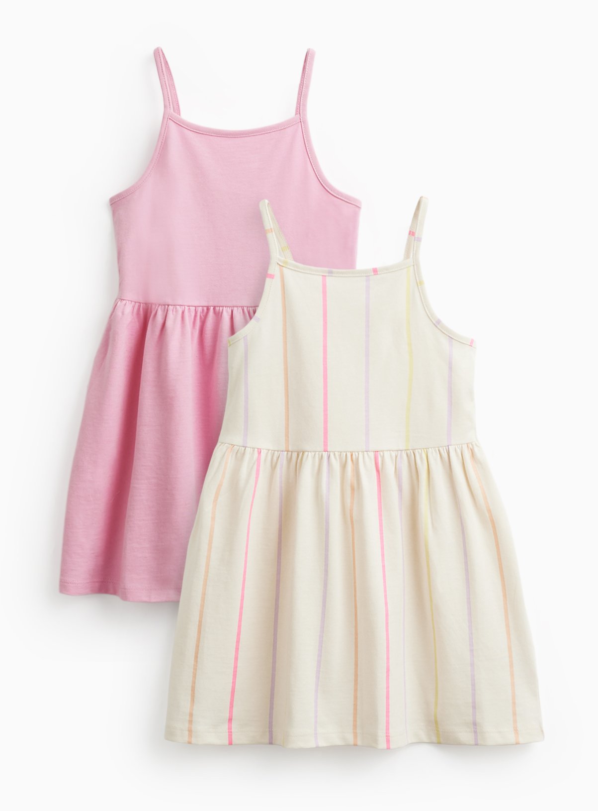 Strappy Jersey Dresses 2 Pack