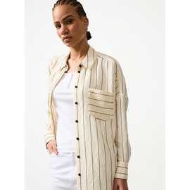 Stone Stripe Print Long Sleeve