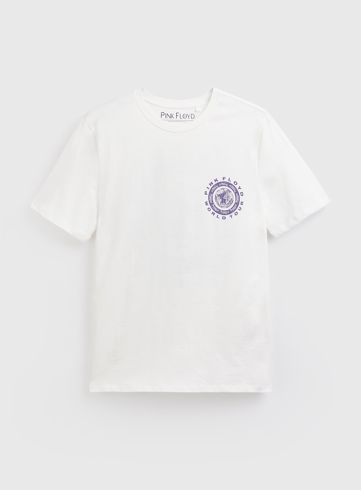 White Pink Floyd Graphic Tee